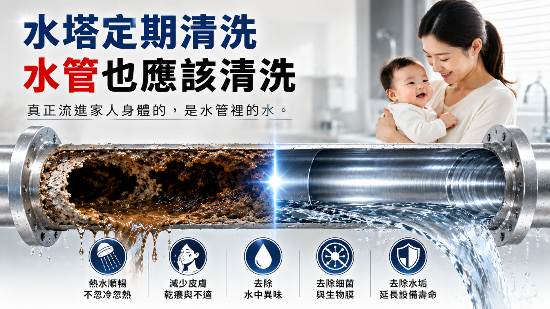 清洗水管2